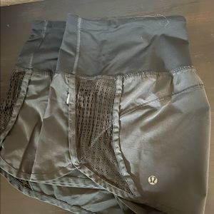 Lululemon unlined running shorts
